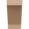 Ekena Millwork 8"W x 8"D x 16"H Wide Burlington Rough Cedar Woodgrain TimberThane Corbel, Primed Tan CORUR08X08X16BURRCPR - alternate 5